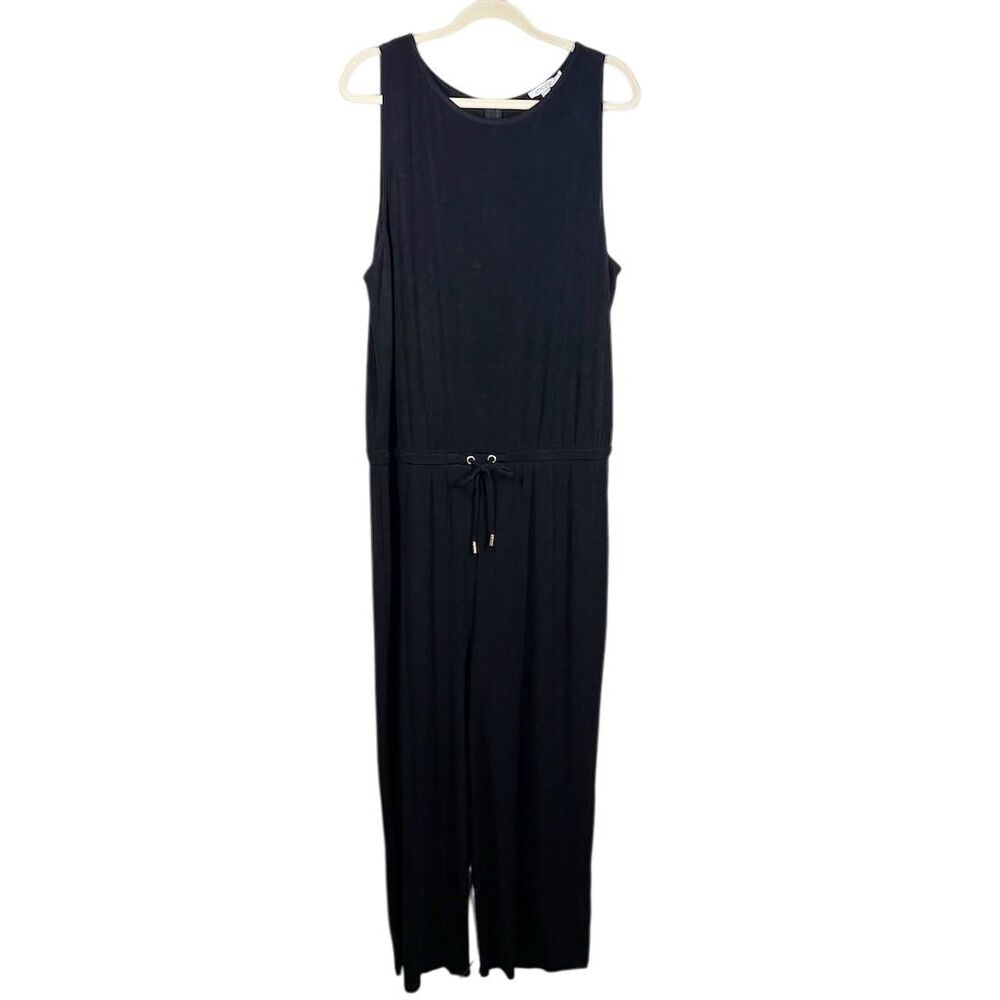 Chico's Black Sleeveless Jumpsuit